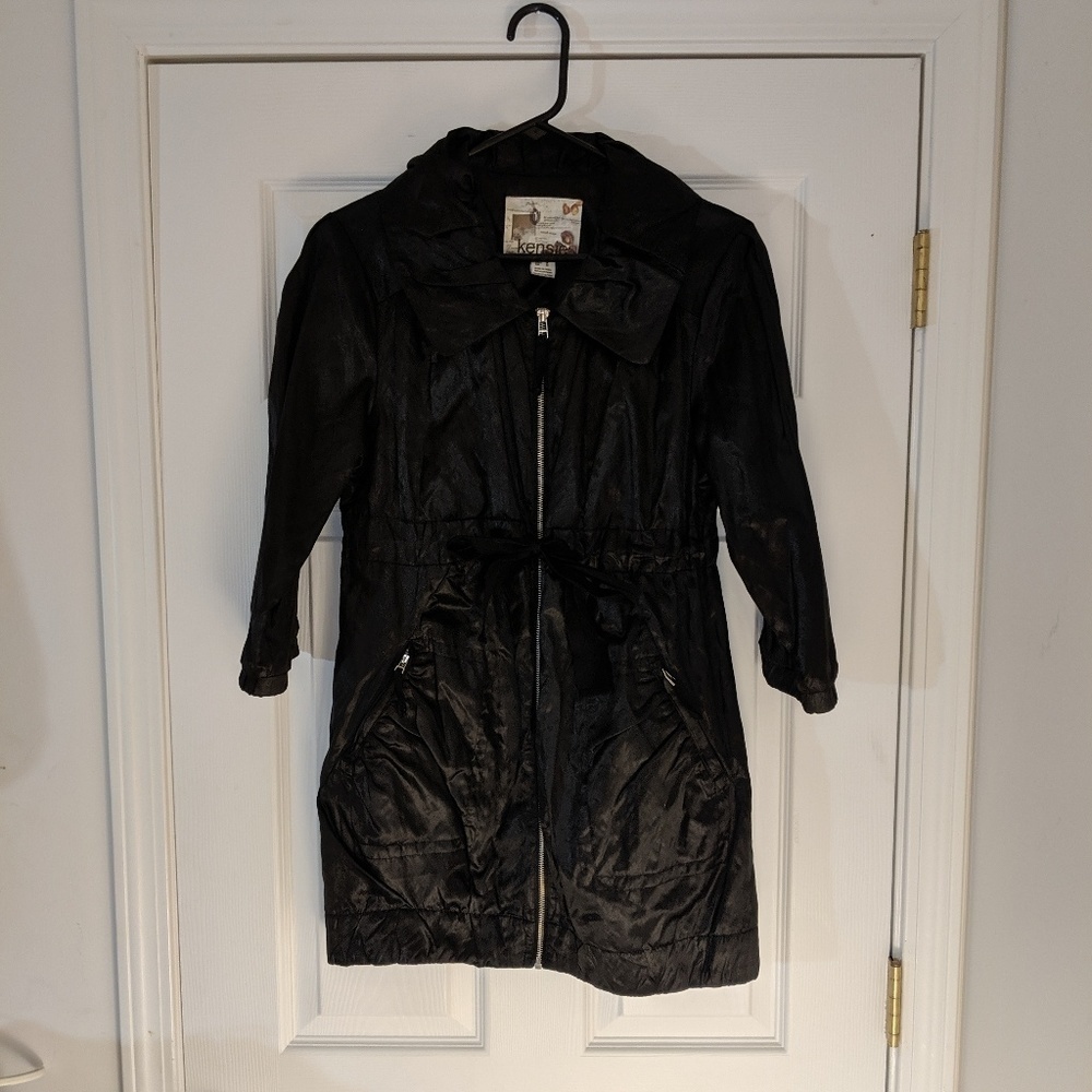 Kensie drawstring lightweight jacket size medium - image 6